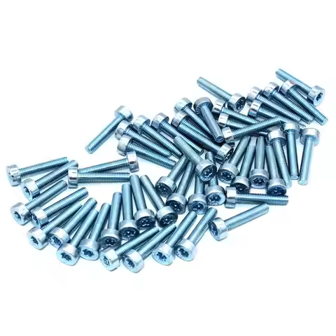 50PKS T27 Torx Bolt M5 x 25 for Stihl Makita Dolmar Oleo-Mac Chainsaw Bruchutter Blower Tiller