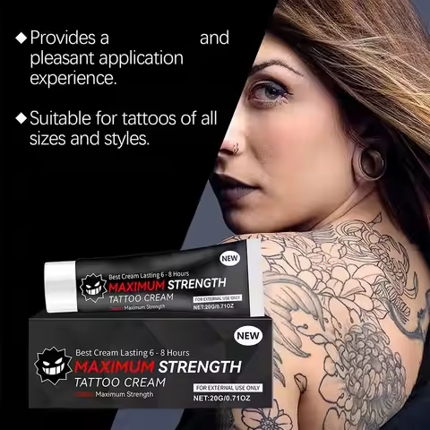Tattoo Anesthetic Gel Soothing And Repairing Gel Reduce Redness And Tingling Gentle Cleaning Long-La