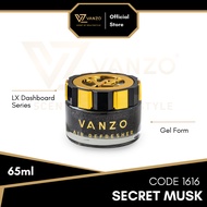 VANZO LX Dashboard Series Car Perfume - 1616 Secret Musk 秘密麝香