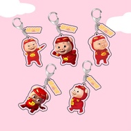 【24小时闪电发货】新猪猪侠钥匙扣GGBond动画片情侣闺蜜生日礼物书包卡通可爱挂件20240721