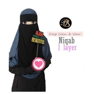 Niqab Bidadari l Chiffon Aritachi