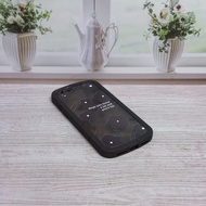 Case Oppo A71 2018 CPH1717 CPH1801 Casing Black Flower Oppo A71 2017