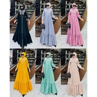 EMBROIDERED DRESS BY SANADA MODE