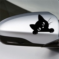 CAT CAR CUTTING STICKER CAT CAR MIRROR STICKER