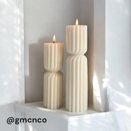 Premium and Aesthetic Scented Pillar Candle - High Quality candle wax