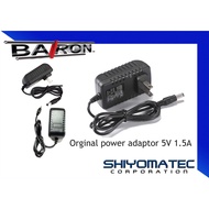 Baron power adaptor dc5v 1.5A Org.