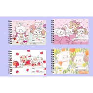Mikko cat drawing notebook size A5 A4 20 sheets VV5I53a cute cartoon