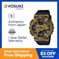 CASIO G-SHOCK GM-110VG-1A9JR NEW23 110 SERIES STEAMPUNK Big case Casual World time Calendar Gold Black  Wrist Watch For Men from YOSUKI JAPAN / GM-110VG-1A9JR (  GM 110VG 1A9JR GM110VG1A9JR GM-110VG GM-110VG-1A GM-110VG-1A9 GM 110VG 1A9 GM110VG1A9 )