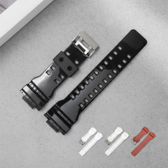 Men's Black TPU Resin Strap for Casio G-SHOCK GA-100 GA140 GD-100 G-8900 Sport Waterproof Watch Brac