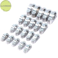 uloveremn 5Pcs Pipe Clamp With Screw From The Wall Yards Away From The Wall Of The Card Saddle Card Line Pipe Clip 16mm 20mm 25mm 32mm SG