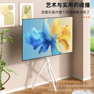 Trolley Simple Style Hanger Girlfriends Art Live Streaming Perforation-Free Floor Nordic Display TV 
