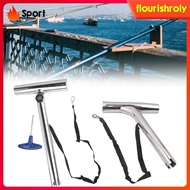[Flourish] Fishing Rod Holder on Install Boat Accessories Fishing Rod Stand
