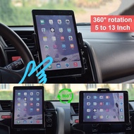 Tablet Stand for iPad Air Pro 12.9 Mount CD Slot Car Tablet Phone Car Holder for iPhone12 X Samsung Huawei Xiaomi 5-13 Inch