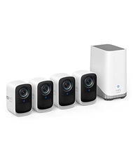eufy security eufyCam S300(eufyCam 3C)4-Cam Kit, Security Camera Outdoor Wireless, 4K Camera, Expand