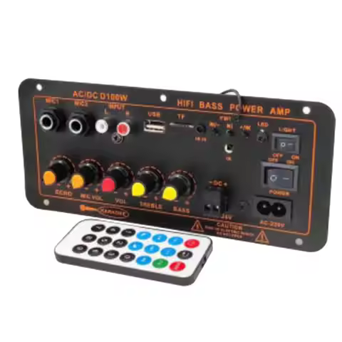 Steady D100 Standard Bluetooth Amplifier Board Car Amplifier Motherboard 12V Plug-In 24V Amplifier