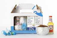 (เซตสุขล้นปี๋ใหม่) นมเชียงใหม่เฟรชมิลค์ปราศจากน้ำตาลแลคโตส Chiangmai Freshmilk Lactose Free Milk
