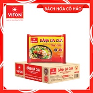 THÙNG 30 GÓI BÁNH ĐA CUA INSTANT BROWN RICE NOODLES CRAB FLAVOR VIFON 60 GRAM