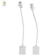 2 socket 8P4C / RJ45 male RJ11 6P4C to female M / F Adapter telephone Ethernet