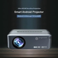 Brightest Protable Smart 200" Projector with 8K Decoded Processor (Free Pouch)