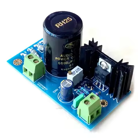 LM317 +TL431 High Precision Linear Regulated Power Supply Board