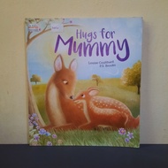 BUKU CERITA ANAK - HUGS FOR MUMMY BY LOUISE COULTHARD *ENGLISH LANGUAGE *RARE FIND - ORIGINAL*