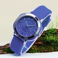 Jam Tangan Wanita Mewah Trendy Fashion Kasual Sederhana Imitasi Tali Karet