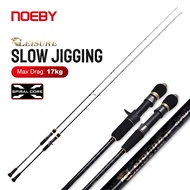 NOEBY Leisure Slow Jigging Fishing Rod 1.83m 1.96m Spinning Casting M ML Max Drag 17kg Lure Weight 3