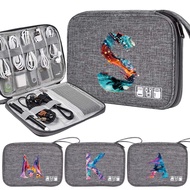 New data cable storage bag cable storage bag gadget digital bag usb cable storage hard drive travel 