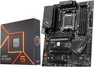 MSI PRO B650-P WiFi Motherboard Bundle with AMD Ryzen 5 7600X 6-Core Desktop Processor (AMD AM5, ATX, DDR5, PCIe 4.0)