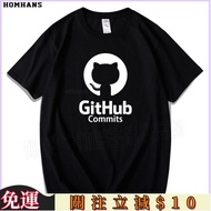 t-Shirt Large Size Github Programmer Ape Craftsman GEEK Spoof IT Madman Otaku Short-Sleeved Pure Cot