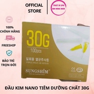 30G- 4MM NEEDLE HEAD / 30G Nutrient Injection Nano Needle Head / Essence Injection