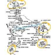 TOYOTA IPSUM SXM10 AUTO ENGINE MOUNTING SETS