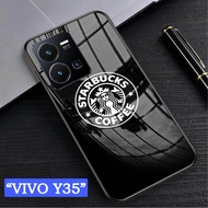 Softcase Glass Kaca VIVO Y35 - Casing hp VIVO Y35 [ S57 ].