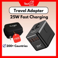 Funezi Universal Travel Adapter Universal Adapter Internation Adapter Travel Charger Universal Plug