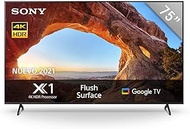 Sony X85J TV: 4K Ultra HD LED Smart Google TV with Native 120HZ Refresh Rate, Dolby Vision HDR, and Alexa Compatibility X85J- 2021 Model (75inch)