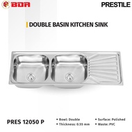 Ready Bak Cuci Piring Kitchen Sink Prestile 12050P Stainless Steel