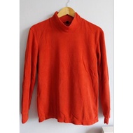 Uniqlo Fleece Jacket Orange Men