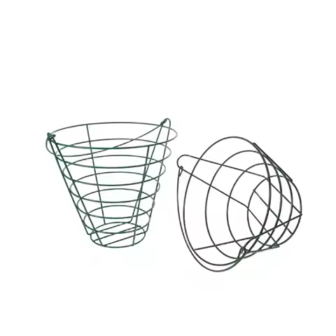 2pcs Golf Ball Bucket: Large Capacity Metal Golf Ball Basket For Driving Range Practice Portable Dur
