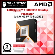 AMD Ryzen™ 7 9800X3D Desktop Processor + MOBO