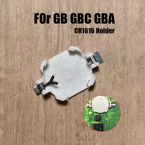 10Pcs/Lot CR1616 CR1620 CR1625 CR1632 For GB GBC GBA Game Card Battery Button Cell Hold Seat Replace