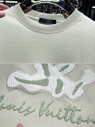 FGD | เสื้อยืดคอปกปักลายระบายอากาศเบาสบายแขนสั้น