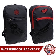 Yamaha Waterproof Backpack Beg Kalis Air Lelaki Beg Belakang Lelaki Travel Bag Laptop Beg Beg Sandan