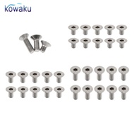 [vsrhkq] 10pcs M3 Polished Titanium  screw Hex Allen Socket  Screws, M3 x 6mm, M3 x 8mm, M3 x 10mm, 