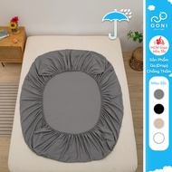 GONI Waterproof bed sheet with elastic for mattresses 4-25cm high, Dimensions 1m x 2m, 1m2, 1m4, 1m6