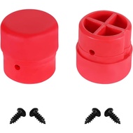 KAMIER Pengganti Hujung Plastik yang Diperbaharui untuk Razor Crazy Cart XL DLX Shift Drifter Cart S