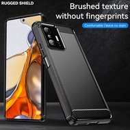 Case Xiaomi 11T / Xiaomi 11T Pro soft case Tpu Black Carbon Matte Softcase Carbon Premium Xiaomi 11T / Xiaomi 11T Pro