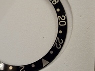 接近全新 Rolex GMT 16710 16700 黑圈超粗大鈎字圈片 insert bezel