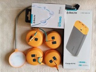 BioLite SiteLight String 露營吊燈 + BioLite FlexLight + BioLite Charge 80 PowerBank 電源組合