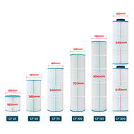 อะไหล่ Emaux CF Cartridge CF100 Filter Element CF100-CE