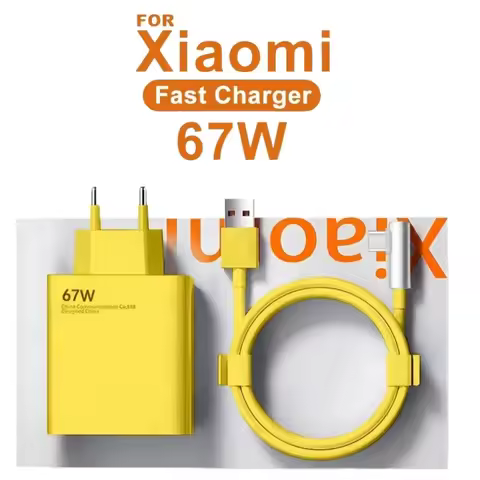 For Xiaomi 67W USB Super Fast Charger Power Adapter Mi 12 6A Type C Cable POCO X5 X4 Pro Redmi Note 